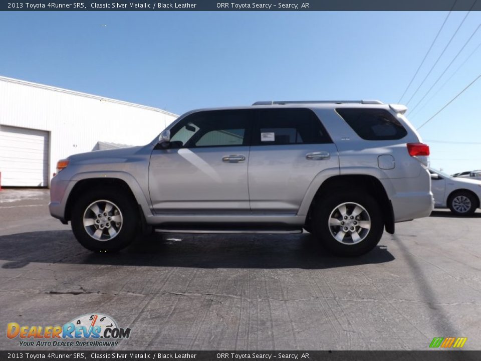2013 Toyota 4Runner SR5 Classic Silver Metallic / Black Leather Photo #4