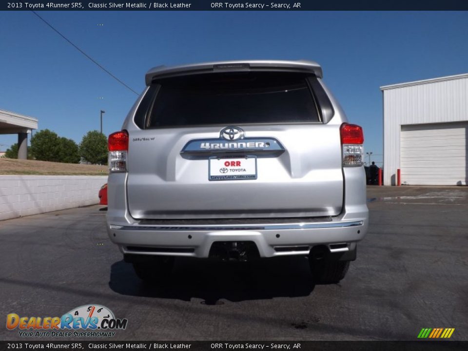 2013 Toyota 4Runner SR5 Classic Silver Metallic / Black Leather Photo #7