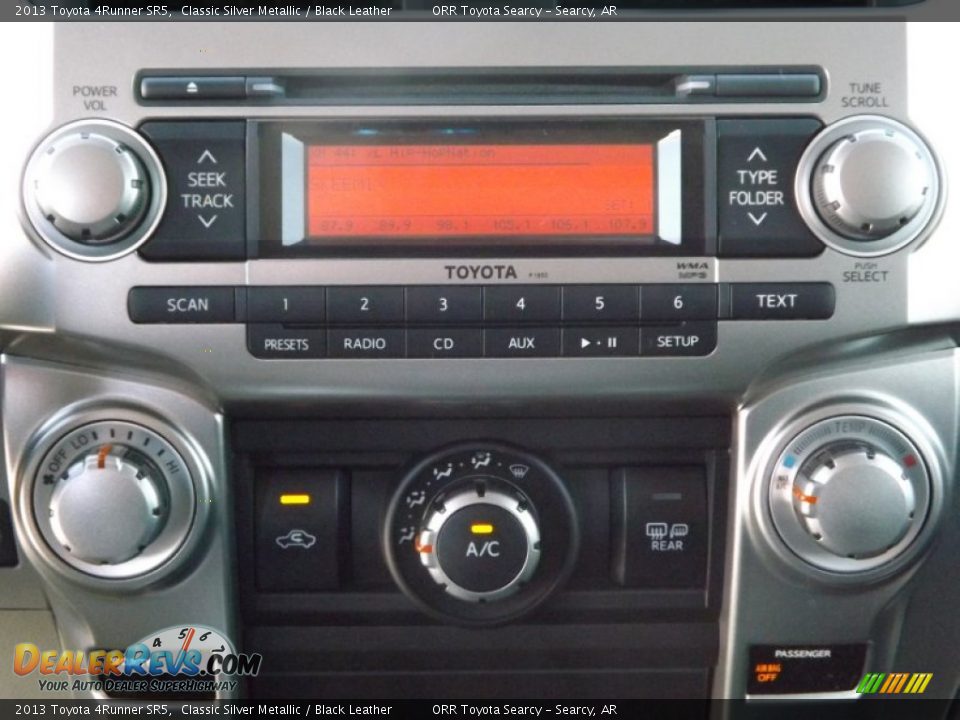 2013 Toyota 4Runner SR5 Classic Silver Metallic / Black Leather Photo #12