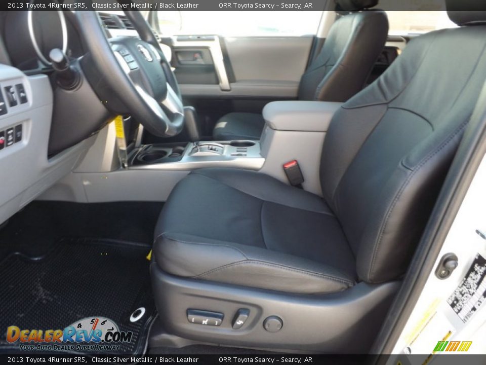 2013 Toyota 4Runner SR5 Classic Silver Metallic / Black Leather Photo #14
