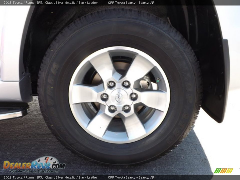 2013 Toyota 4Runner SR5 Classic Silver Metallic / Black Leather Photo #20