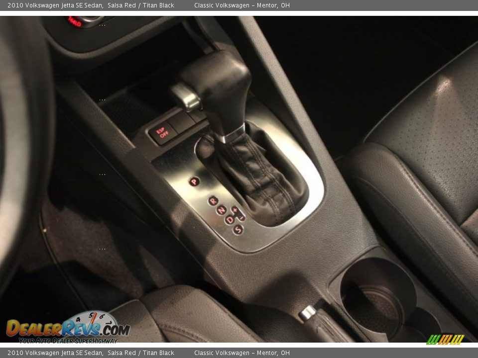 2010 Volkswagen Jetta SE Sedan Salsa Red / Titan Black Photo #15