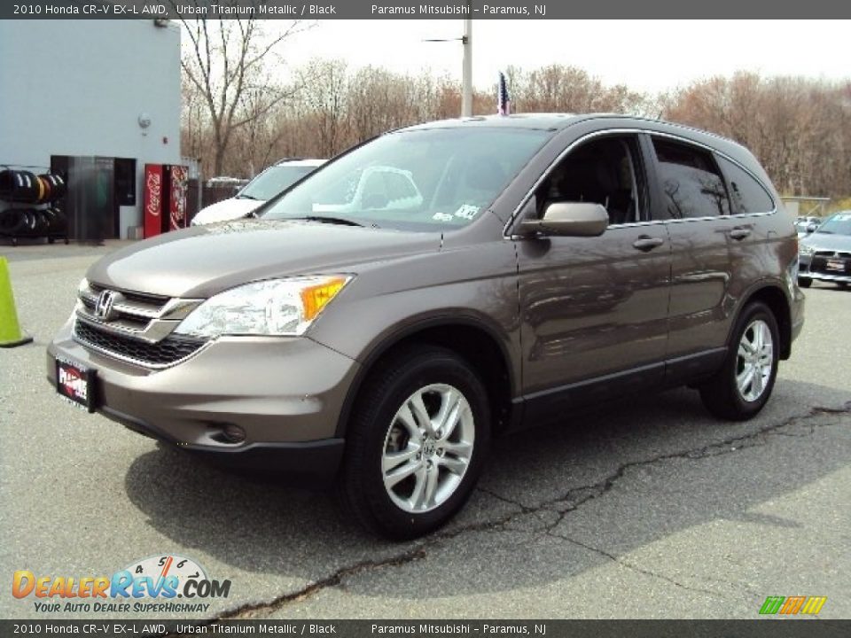 2010 Honda CR-V EX-L AWD Urban Titanium Metallic / Black Photo #1