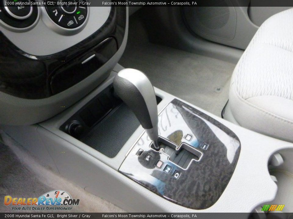 2008 Hyundai Santa Fe GLS Bright Silver / Gray Photo #21