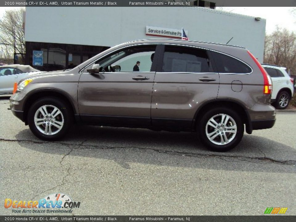 2010 Honda CR-V EX-L AWD Urban Titanium Metallic / Black Photo #3
