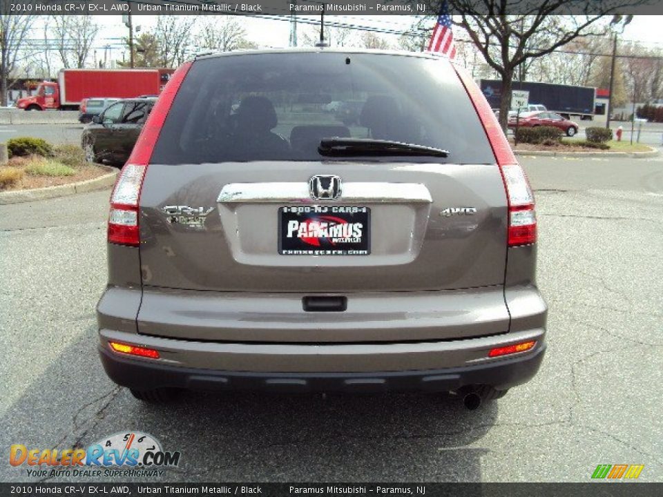 2010 Honda CR-V EX-L AWD Urban Titanium Metallic / Black Photo #5