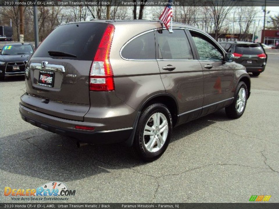 2010 Honda CR-V EX-L AWD Urban Titanium Metallic / Black Photo #6