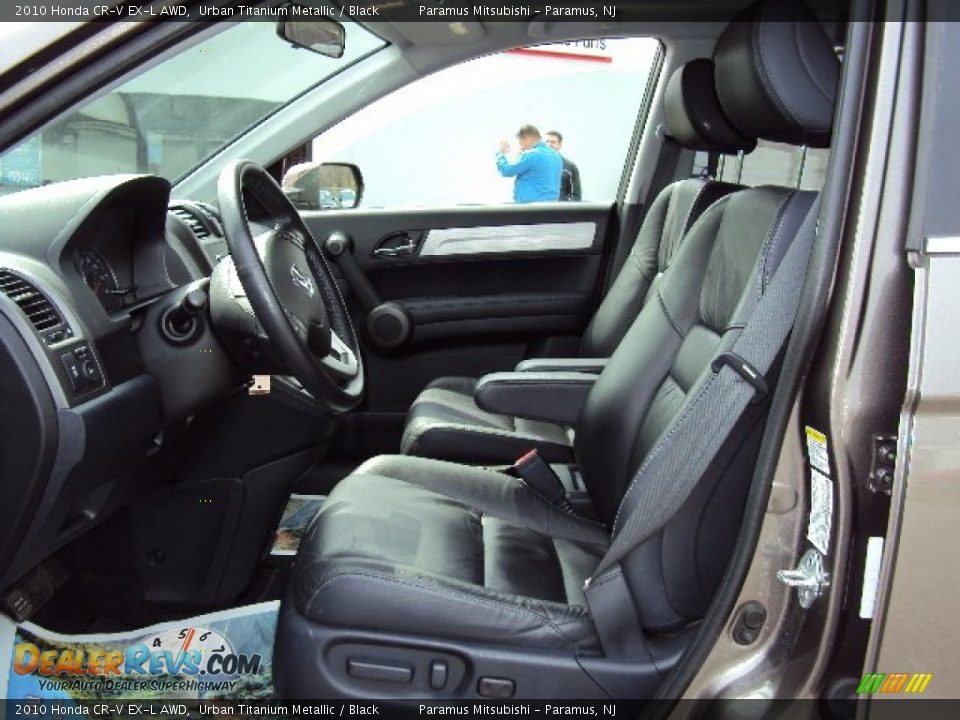2010 Honda CR-V EX-L AWD Urban Titanium Metallic / Black Photo #11