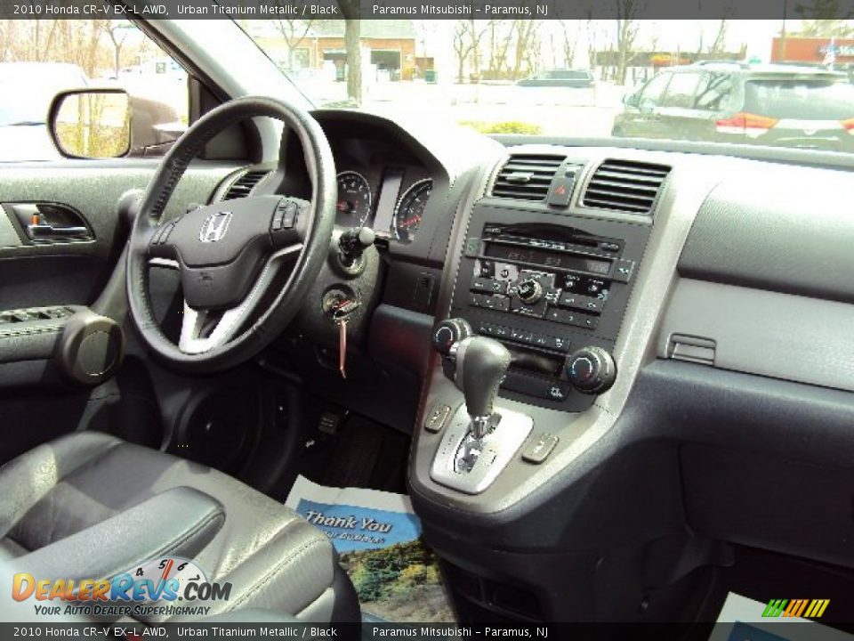 2010 Honda CR-V EX-L AWD Urban Titanium Metallic / Black Photo #16