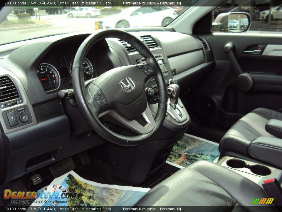 2010 Honda CR-V EX-L AWD Urban Titanium Metallic / Black Photo #18