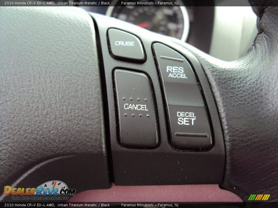 2010 Honda CR-V EX-L AWD Urban Titanium Metallic / Black Photo #24