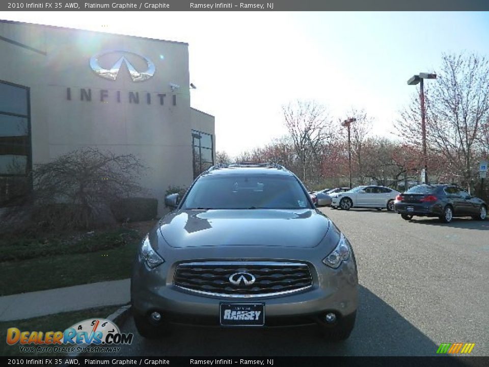 2010 Infiniti FX 35 AWD Platinum Graphite / Graphite Photo #1