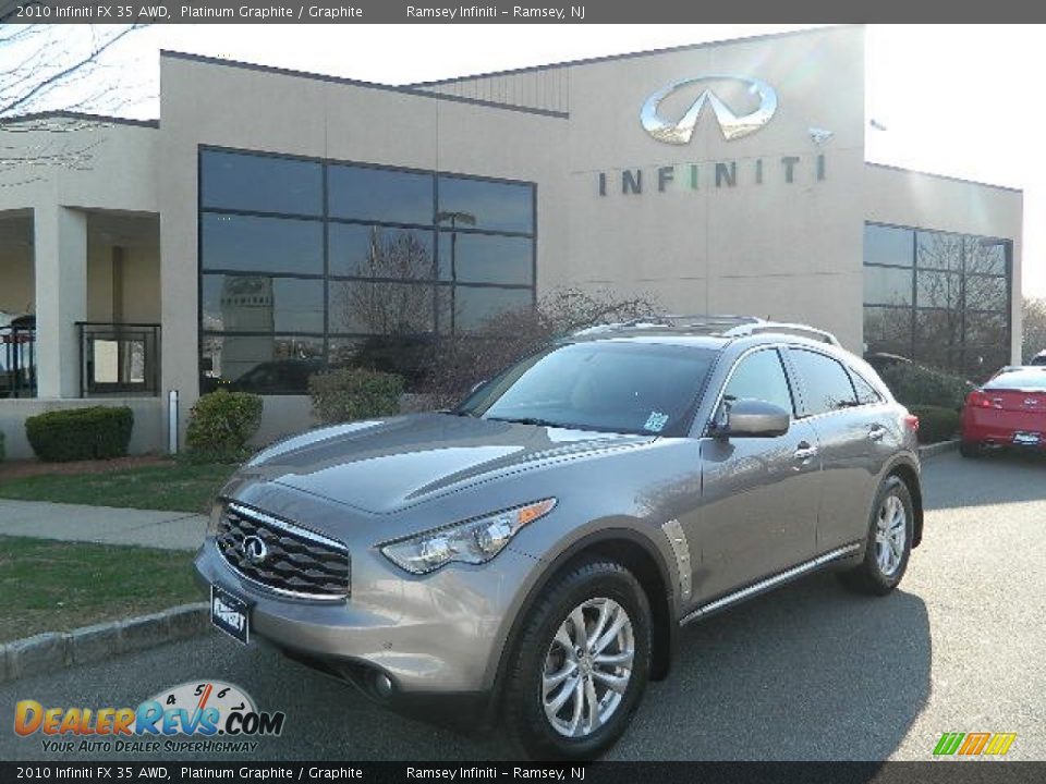 2010 Infiniti FX 35 AWD Platinum Graphite / Graphite Photo #2