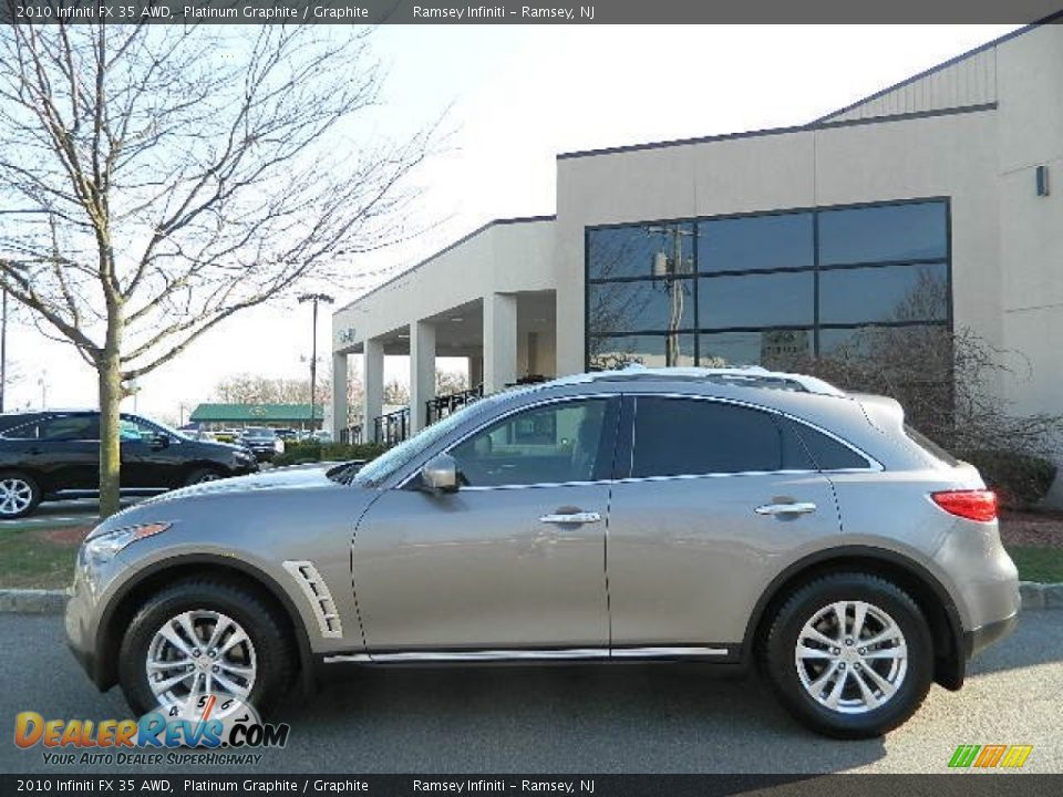 2010 Infiniti FX 35 AWD Platinum Graphite / Graphite Photo #4