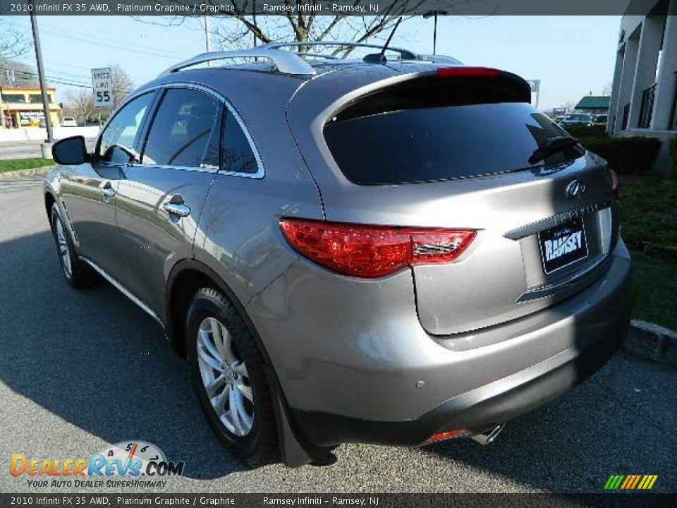 2010 Infiniti FX 35 AWD Platinum Graphite / Graphite Photo #5