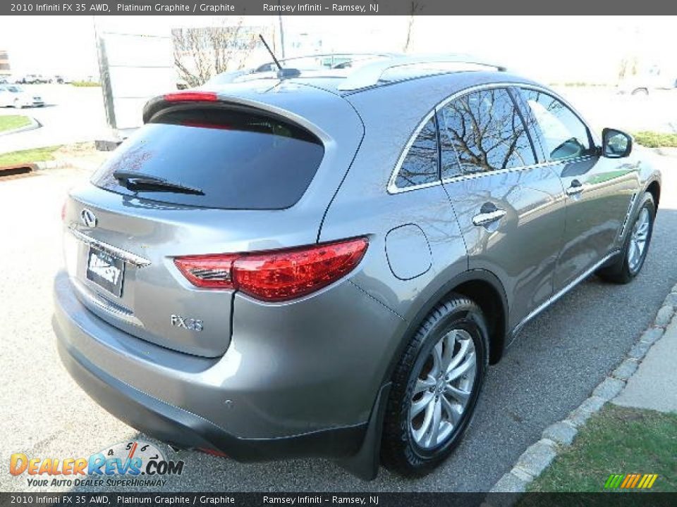 2010 Infiniti FX 35 AWD Platinum Graphite / Graphite Photo #7