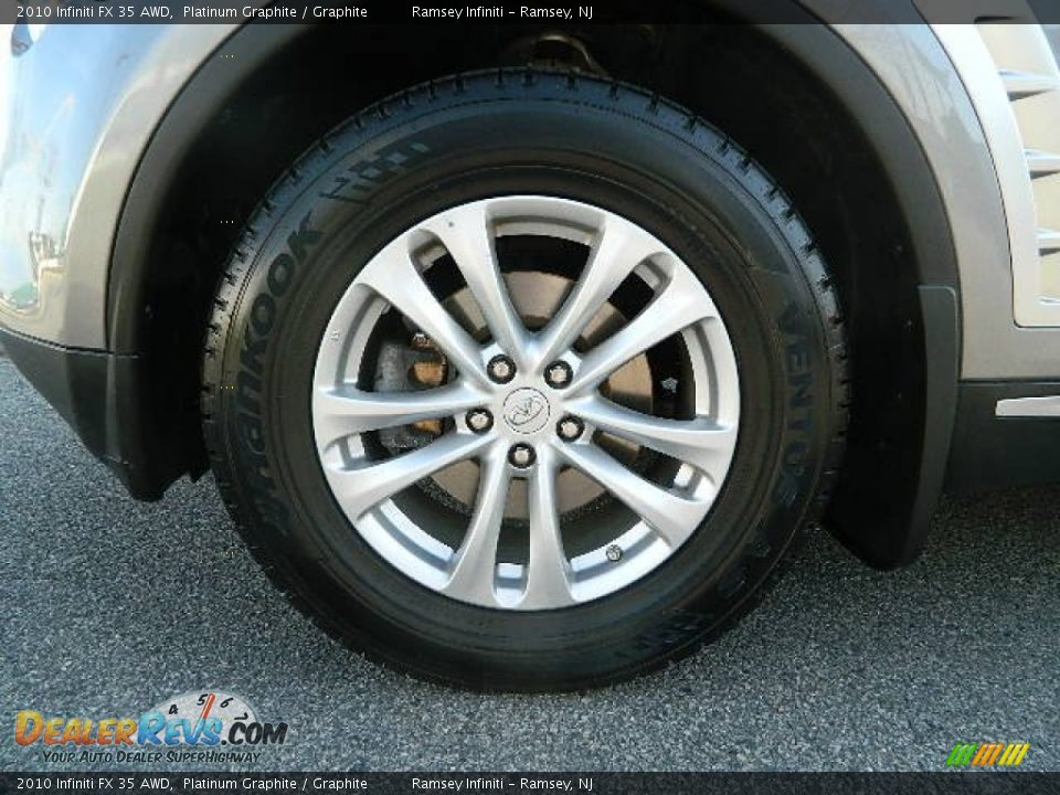 2010 Infiniti FX 35 AWD Platinum Graphite / Graphite Photo #10