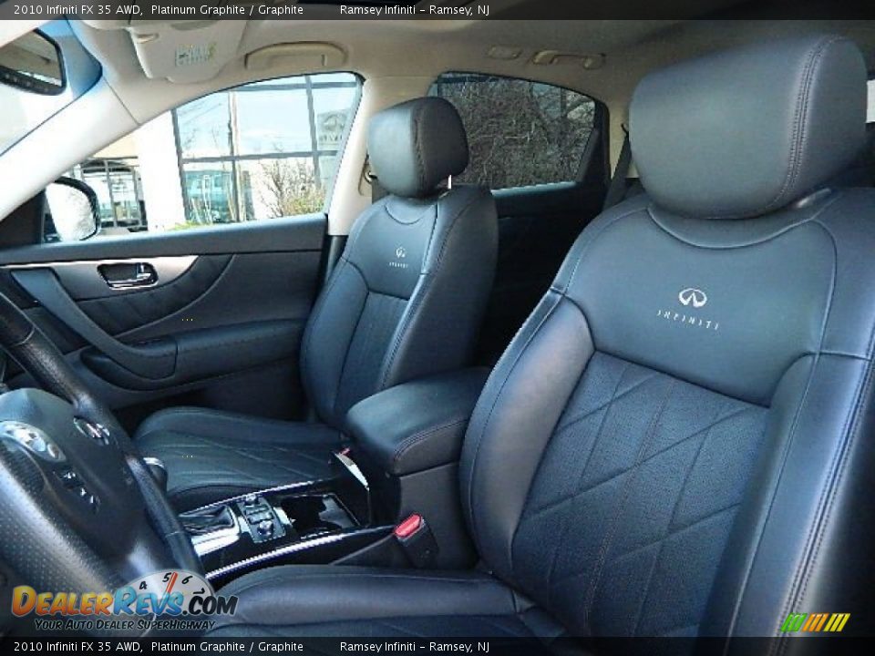 2010 Infiniti FX 35 AWD Platinum Graphite / Graphite Photo #11