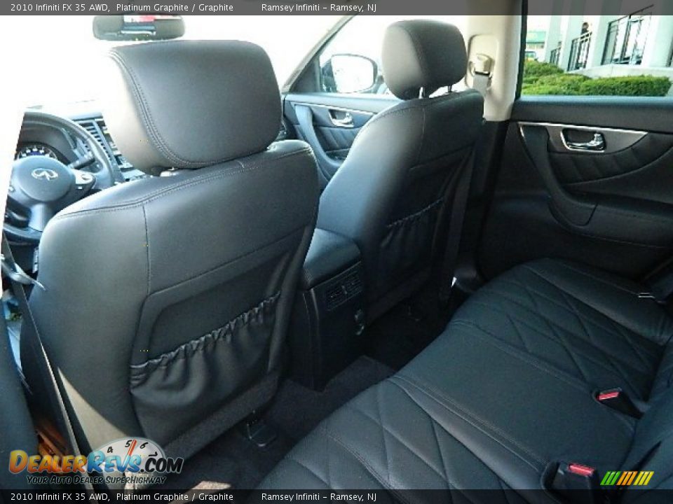 2010 Infiniti FX 35 AWD Platinum Graphite / Graphite Photo #12