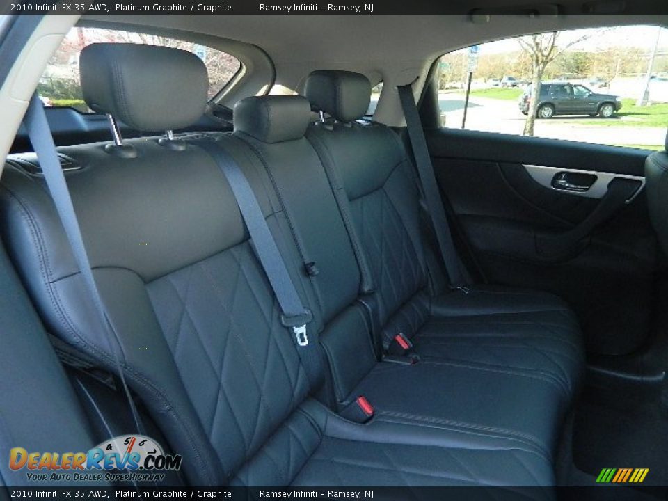 2010 Infiniti FX 35 AWD Platinum Graphite / Graphite Photo #13