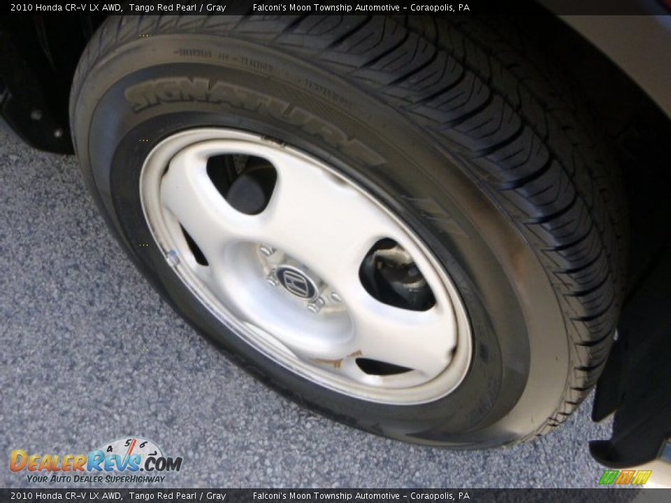 2010 Honda CR-V LX AWD Tango Red Pearl / Gray Photo #9