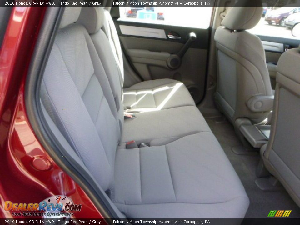 2010 Honda CR-V LX AWD Tango Red Pearl / Gray Photo #13
