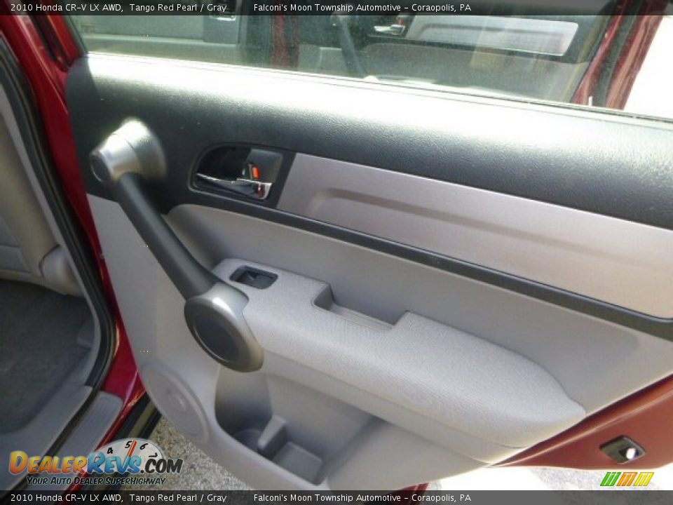 2010 Honda CR-V LX AWD Tango Red Pearl / Gray Photo #14