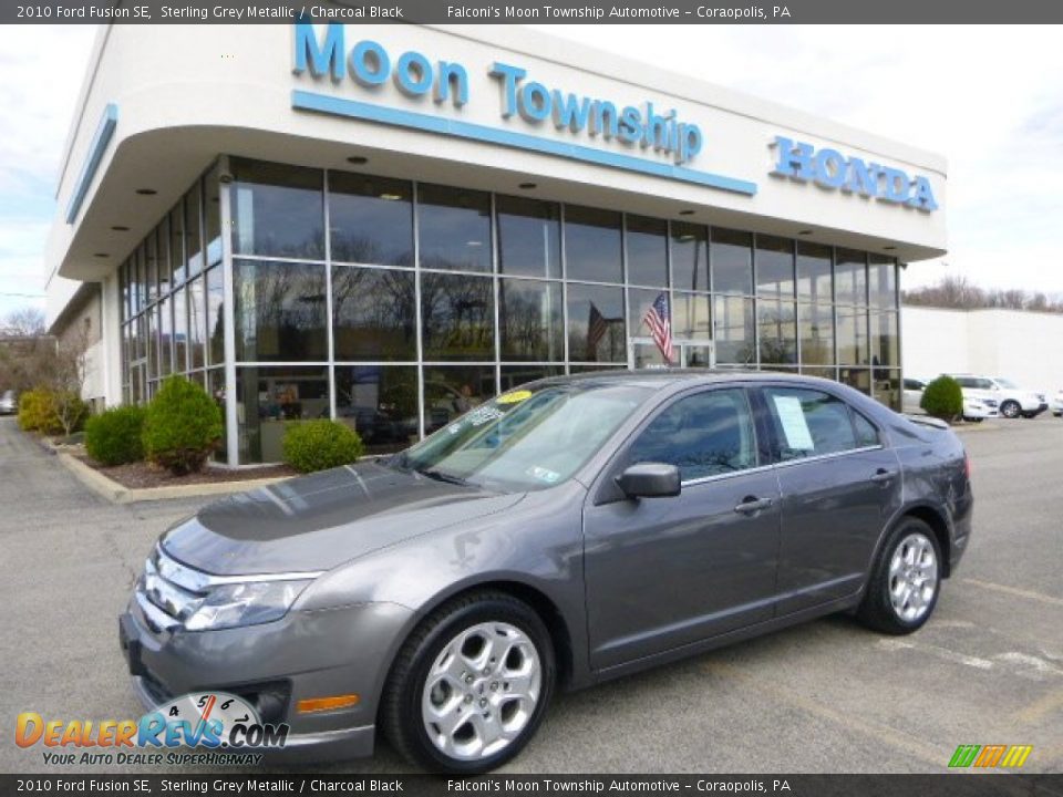 2010 Ford Fusion SE Sterling Grey Metallic / Charcoal Black Photo #1