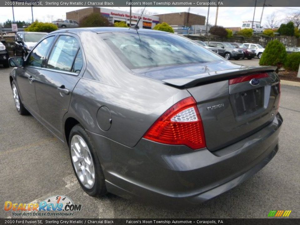 2010 Ford Fusion SE Sterling Grey Metallic / Charcoal Black Photo #3