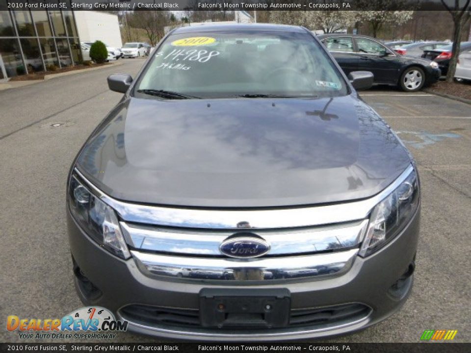 2010 Ford Fusion SE Sterling Grey Metallic / Charcoal Black Photo #8