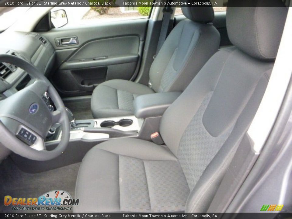 2010 Ford Fusion SE Sterling Grey Metallic / Charcoal Black Photo #15