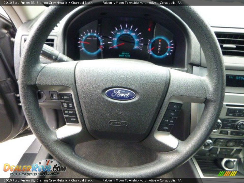 2010 Ford Fusion SE Steering Wheel Photo #22