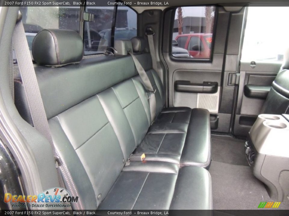 Rear Seat of 2007 Ford F150 FX2 Sport SuperCab Photo #7