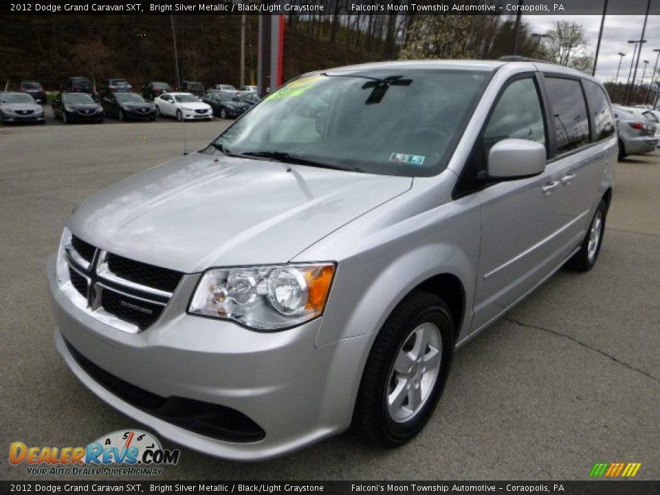 2012 Dodge Grand Caravan SXT Bright Silver Metallic / Black/Light Graystone Photo #7