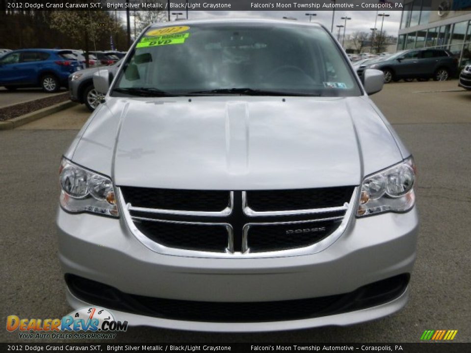 2012 Dodge Grand Caravan SXT Bright Silver Metallic / Black/Light Graystone Photo #8