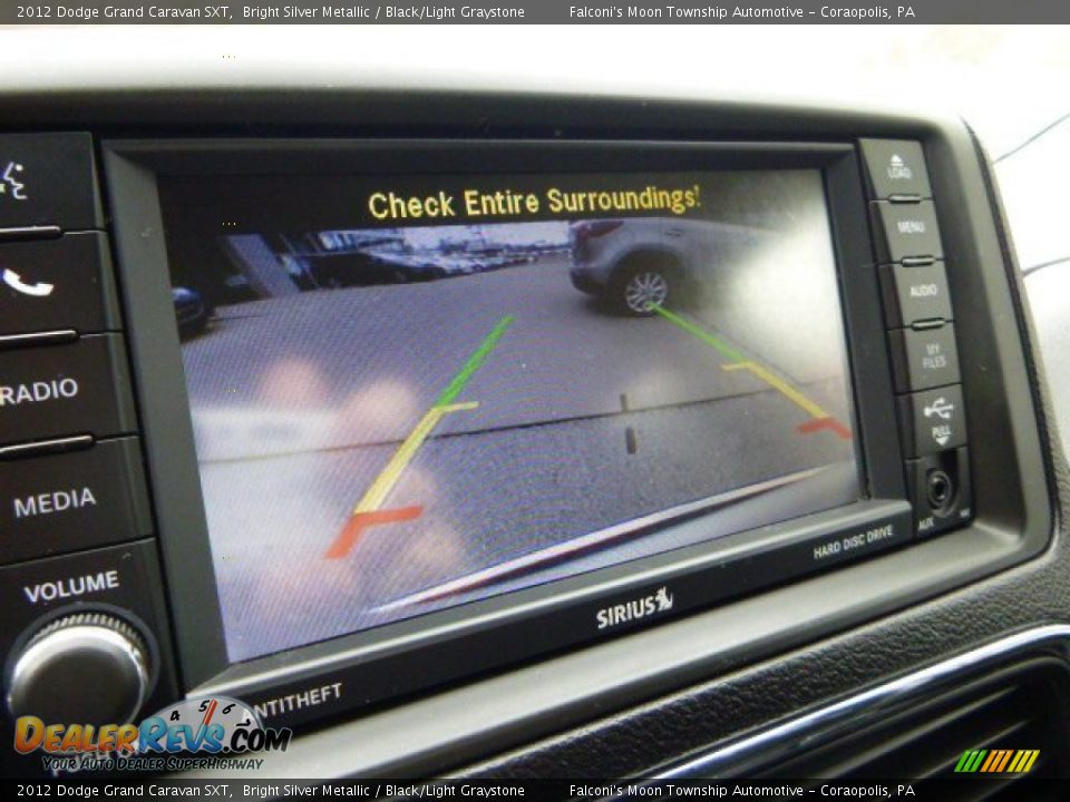 2012 Dodge Grand Caravan SXT Bright Silver Metallic / Black/Light Graystone Photo #24
