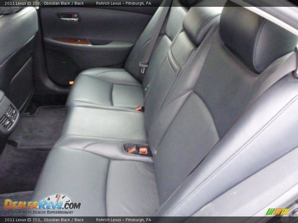 2011 Lexus ES 350 Obsidian Black / Black Photo #5