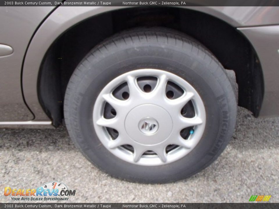 2003 Buick Century Custom Dark Bronzemist Metallic / Taupe Photo #7