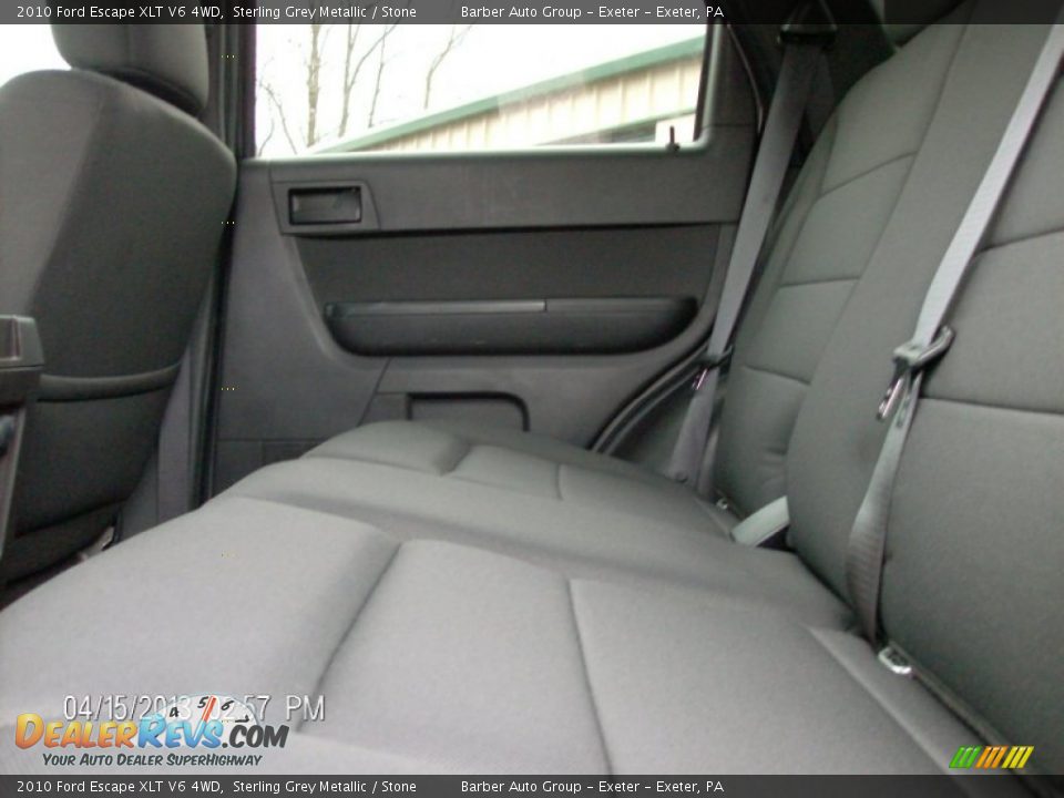 2010 Ford Escape XLT V6 4WD Sterling Grey Metallic / Stone Photo #9