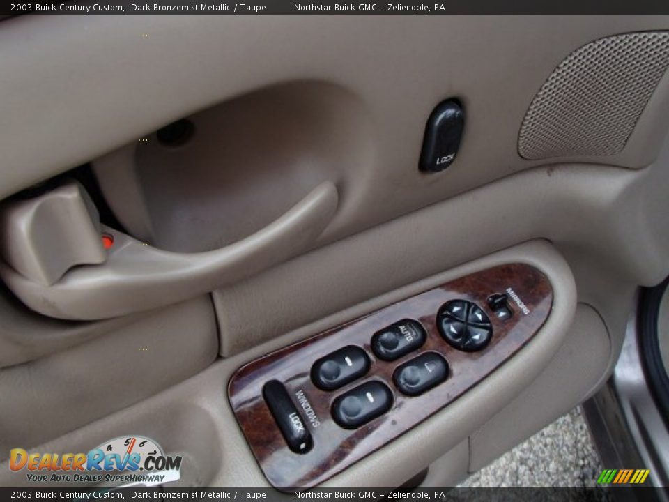 2003 Buick Century Custom Dark Bronzemist Metallic / Taupe Photo #11