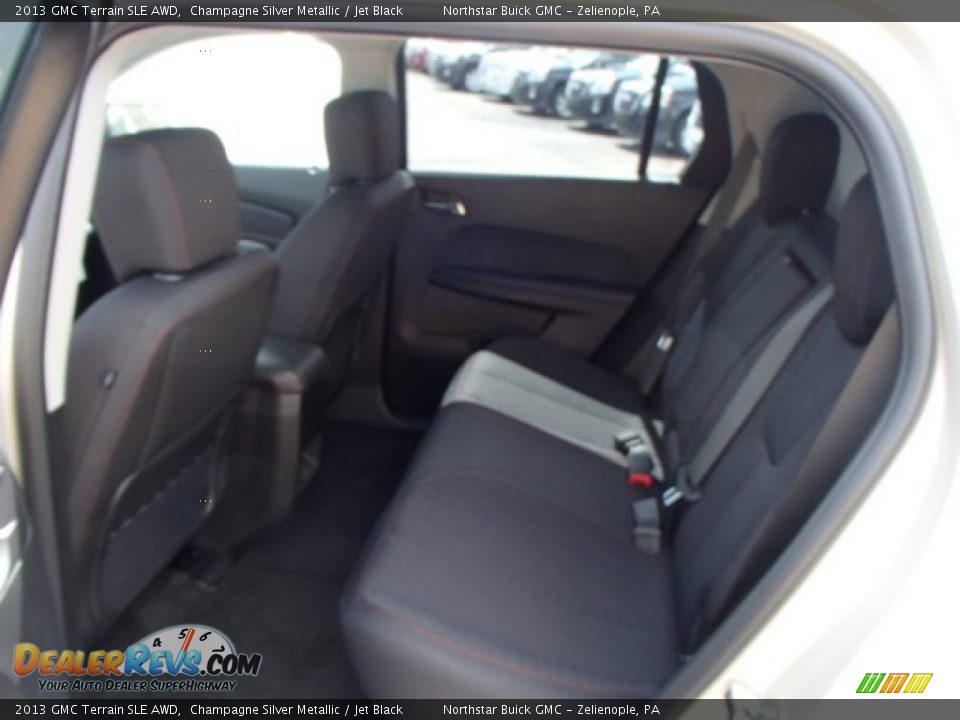 2013 GMC Terrain SLE AWD Champagne Silver Metallic / Jet Black Photo #13