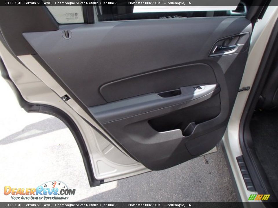 2013 GMC Terrain SLE AWD Champagne Silver Metallic / Jet Black Photo #14