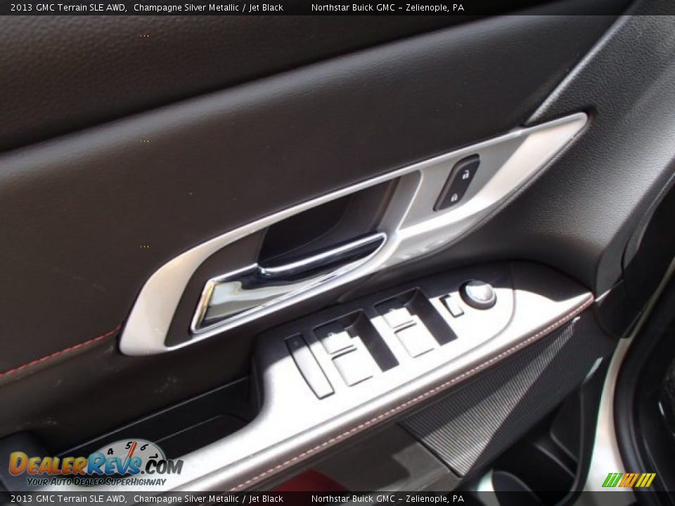 2013 GMC Terrain SLE AWD Champagne Silver Metallic / Jet Black Photo #15