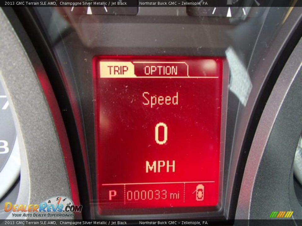 2013 GMC Terrain SLE AWD Champagne Silver Metallic / Jet Black Photo #19