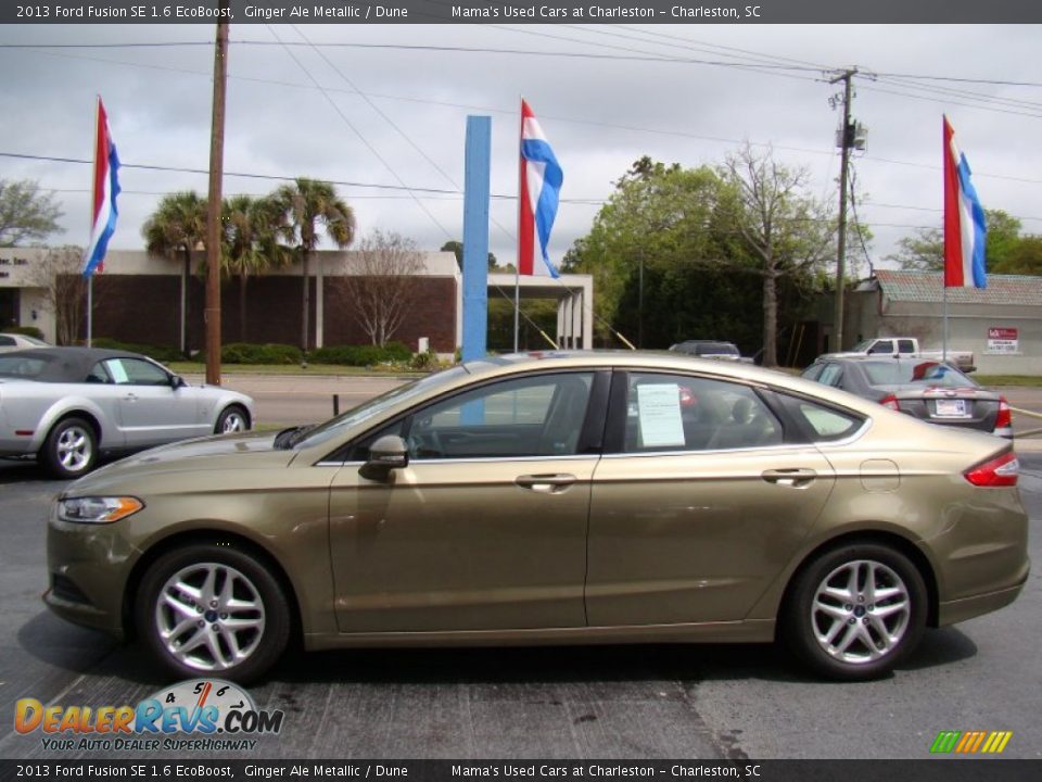 Ginger Ale Metallic 2013 Ford Fusion SE 1.6 EcoBoost Photo #5