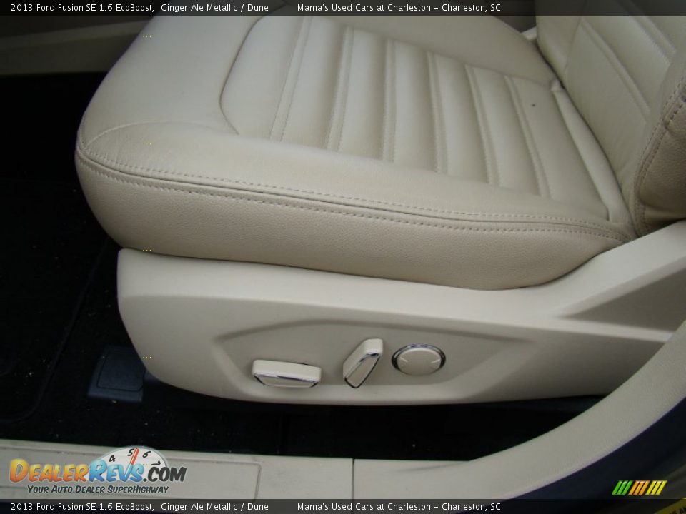 2013 Ford Fusion SE 1.6 EcoBoost Ginger Ale Metallic / Dune Photo #10