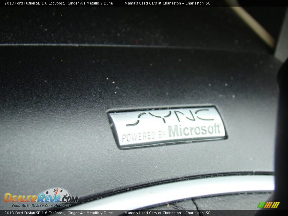 2013 Ford Fusion SE 1.6 EcoBoost Ginger Ale Metallic / Dune Photo #18