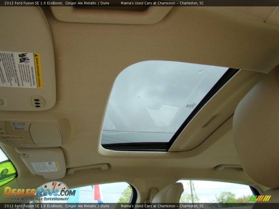 Sunroof of 2013 Ford Fusion SE 1.6 EcoBoost Photo #30