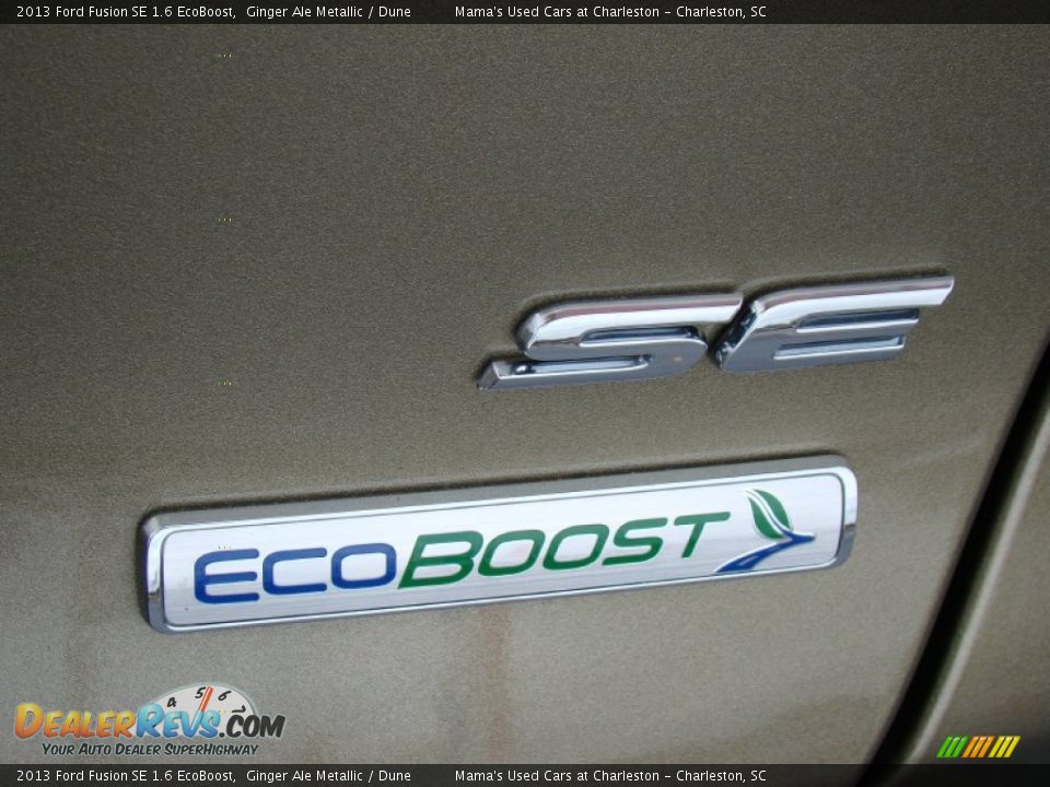 2013 Ford Fusion SE 1.6 EcoBoost Ginger Ale Metallic / Dune Photo #33