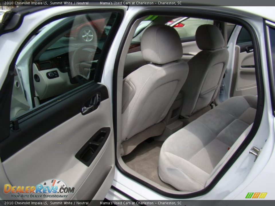 2010 Chevrolet Impala LS Summit White / Neutral Photo #11